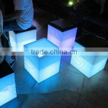 led ice bucket 40*40*40CM, different style led icebucket cube/bar furniture set