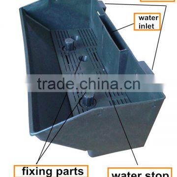 Wall Garden Plastic Pot Planter Angled Wall Flower Pots photo-5