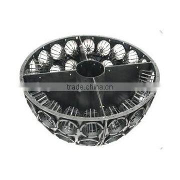 Vertical Garden Planters Ball Shaped Planter PP Plastic Used for Lamp Post Landscaping Decoration photo-4