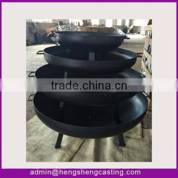 D90cm Outdoor Cast Iron Fire Pit / Fire Bowl