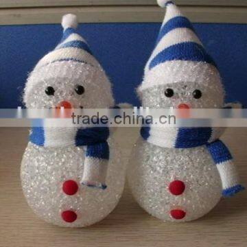 Hot sale Christmas snowman with LED light