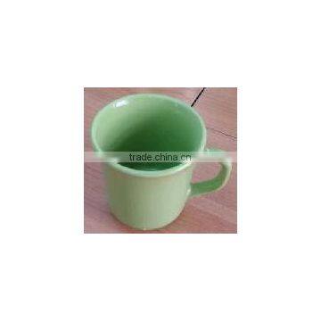 Best Selling V-shape Color Glazed Ceramic Coffee Mug Cup for Drinking photo-2
