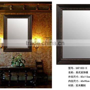 Vintage Wooden Mirror Frame Mirror Design