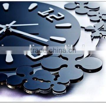 Luxury Modern DIY Acrylic Wall Clock Stickers Decals Home Room Art Decor Watches/timepiece photo-3