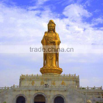 2015 Hot Sale Bronze Kuan Yin Statue for Temple photo-4