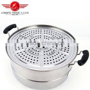 High Quality Multi-purpose Stainless Steel Cooking Stock Pot Stainless Steel Food Steamer photo-2