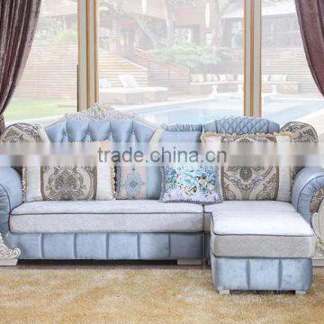 201# Best Selling Antique Classic Fabric Chaise Lounge /corner Sofa/ Functional Sofa photo-4