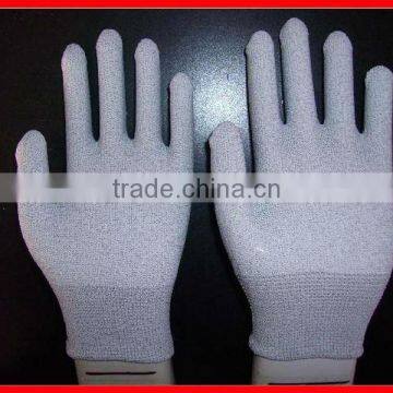 Static dissipative seamless glove