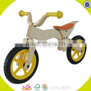 Wholesale top sale wooden baby balance bike new fashion baby balance bike useful bike with no pedal W16C030