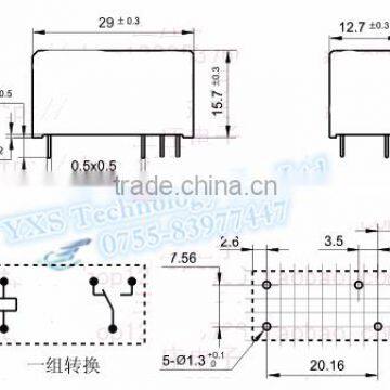 G5RL-1 5VDC Relay 115F-1C-5P-5V G5RL-1-5VDC Relay 5V 12A 5Pin Relay photo-2