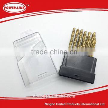 19pcs Twist Drill Set,HSS,tita Coated photo-2
