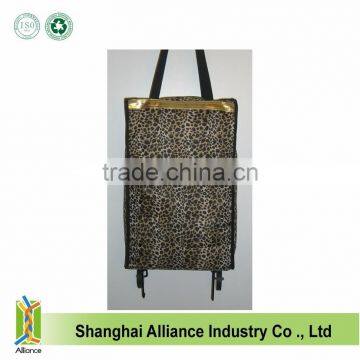 FOLDING SHOPPING BAG CART With WHEELS Nylon photo-4