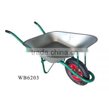 WANTAI Powder Coating Building Equipment Garden Mini Wheelbarrow/75l Plastic Wheelbarrow photo-3