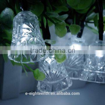 2016 New Popular Waterproof Solar Powered 20LED Bell Fairy String Light For Wedding Party Garden Christmas Tree Decoration photo-5