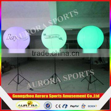 Customized logo Inflatable Tripod Stand Lighting Balloon for party