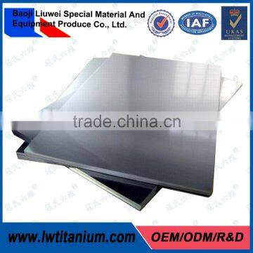 99.99% High Pure Gr1 Gr2 Titanium Plate