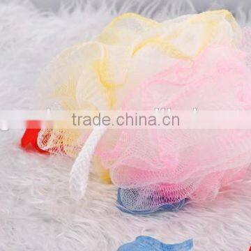 Nylon Made Scrub Mesh Net Bath Ball Cleaning Tool Soft Exfoliate Puff Sponge photo-2