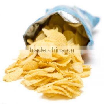 Gas packing baked potato chips