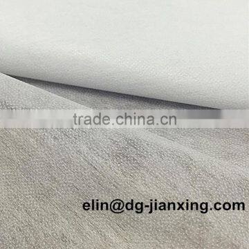 Adhesive One Side Tear Away Polyester Fusible Nonwoven Gum Stay Interlining