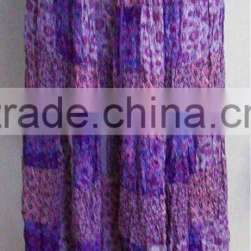 Cotton Printed Long Skirt