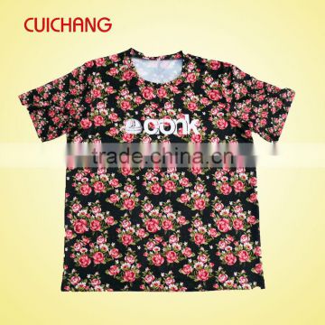 floral t shirt for ladies