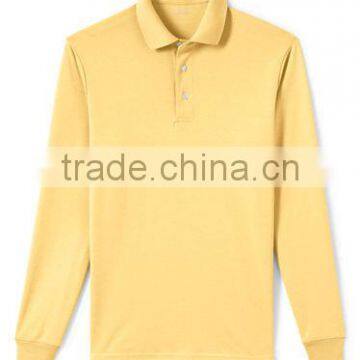 High Quality Long Sleeved Casual Men Polo Shirts OEM ODM Offered photo-5