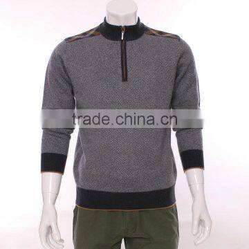 Fully Jacquard Sweater Knitting Machine for Men Pullover Sweater ,machine Knitting Wool Yarn for Winter Sweater With Zipper photo-3