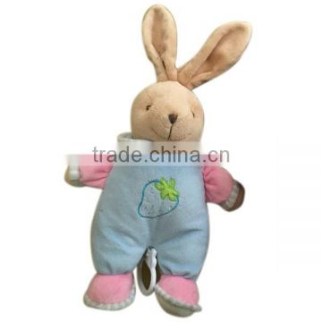 Lovely soft baby toys rattle plush baby infant toys bunny toy