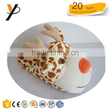 Best selling wholesale animal kids slippers indoor cotton plush slippers