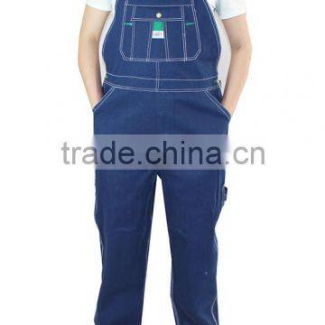 Overalls Style Men Denim Work Jumpsuit Dungaree Buckles