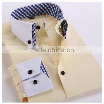 Made in China Man Shirts Wholesale Men's Dress Long Sleeve Shirt photo-2