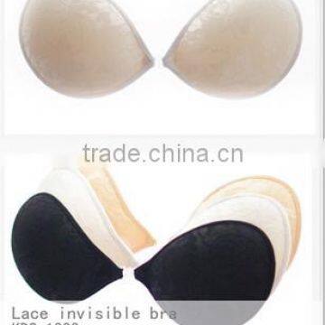 fashion lace strapless seamless invisible ladies' bras