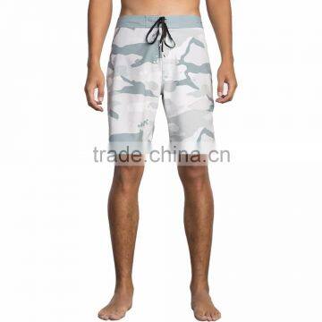 Mens Boardshorts For Daily Surf Sessions Custom Polyester Elastane Beachwear Quick Drying Stretch Fabric Swim Trunk photo-4