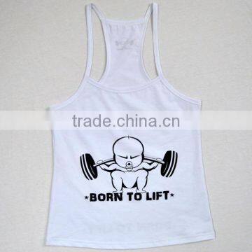 OEM Women Yoga Vest cotton& spandex fabric comfortable feeling