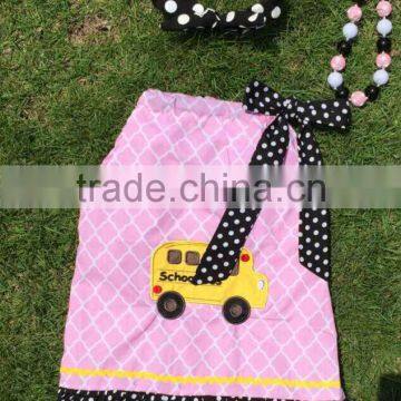 Girl Dress Summer Back to School 2015 for Girls Clothes 100%cotton Cute Party Dress Children's Kids Clothes Vestido Infanti photo-5