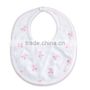 Pima Cotton Print Pattern Baby Drool Bibs Unisex Bandana Bibs