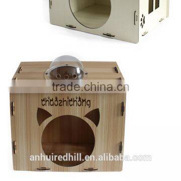 R1907H Natural Wooden Pet House Pet Play House Lovely Pet House photo-5