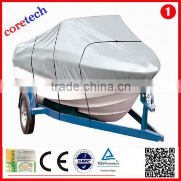 Hot High quality solution dyed polyester universal fit boat cover factory