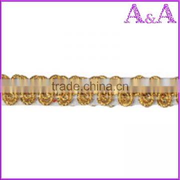 Black Dry Wedding Dress Decorative Trim Materials Fabric Chemical Embroidery With Beads Cord Guipure Bobbin Lace photo-6