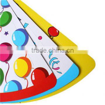 Christmas Cone At Random Clown Pattern Paper Birthday Party Cap Hat photo-2