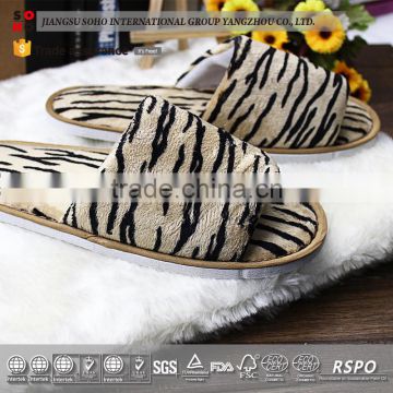 2017 printed eva slipper sheepskin slipper