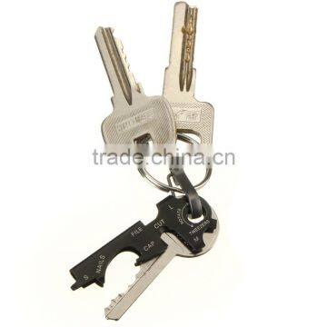 2017 New Arrival 8-in-1 Keychain Gadget Utility Key Ring EDC Multi-function Pocket Tool Survival Hot Sale photo-5