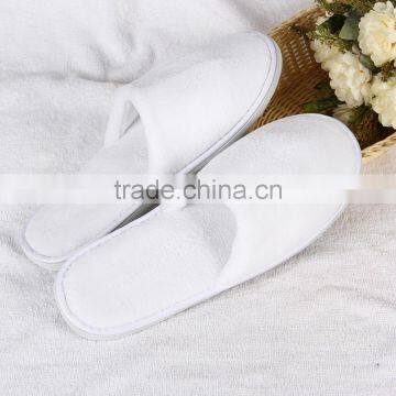 Pure Closed Toe Coral Velvet Hotel Slipper photo-2
