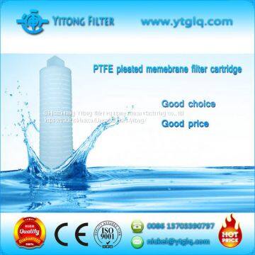 PTFE Pleated Membrane Filter Cartridge