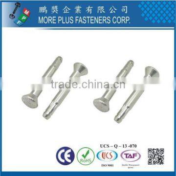 Taiwan Stainless Steel 18-8 Chrome Plated Steel Nickel Plated Steel Copper Brass DIN6791 DIN660 Semi-Tubular and Solid Rivet photo-6