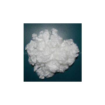 hollow conjugated siliconized 7d*64mm white polyester staple fiber (PSF)