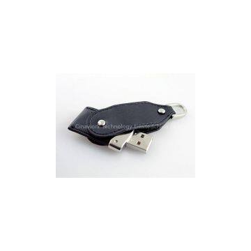 Accept Paypal Swivel Leather USB Memory Stick