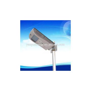 8W Ip65 PIR Sensor Integrated Led All In One Solar Street Light Price