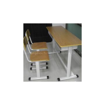 Plywood Double School Desk