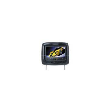 9inch headrest monitor/ dvd player with pillow, car monitor, car video, headrest monitor with GAME wireless joystick
